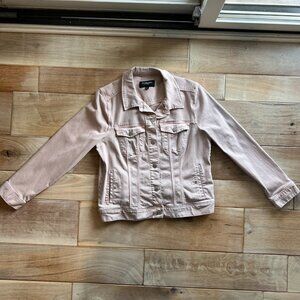 Women's Liverpool Temma Denim Jean Jacket, Blush / Pink, Size XL